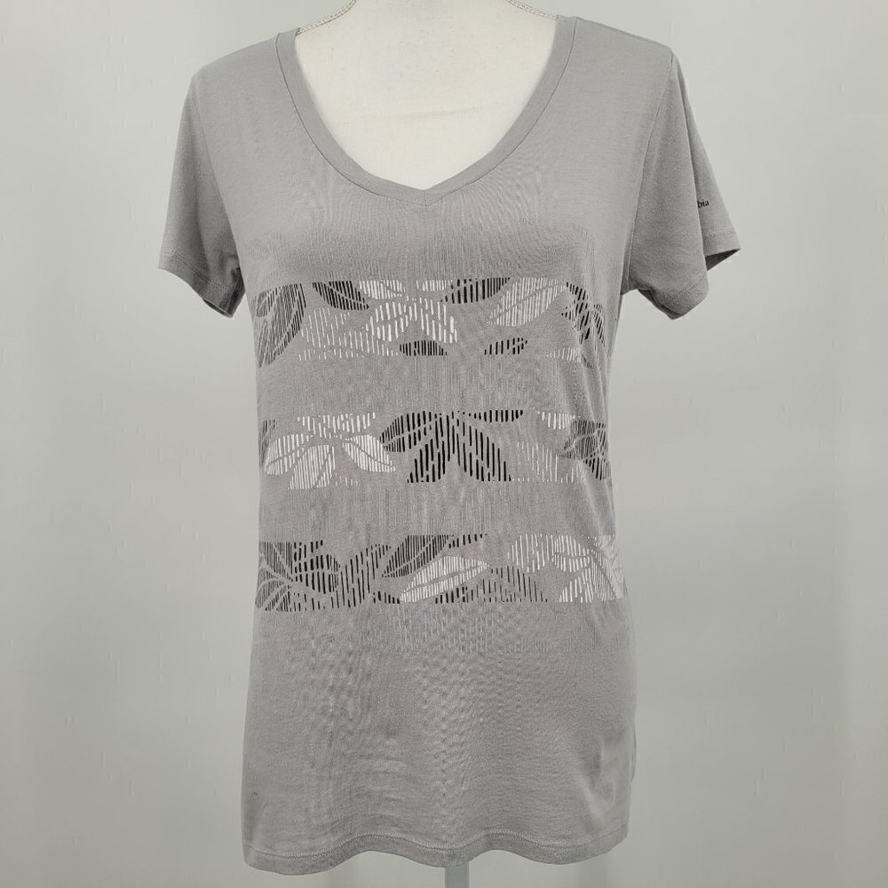 Columbia Gray Graphic Short Sleeve Tee